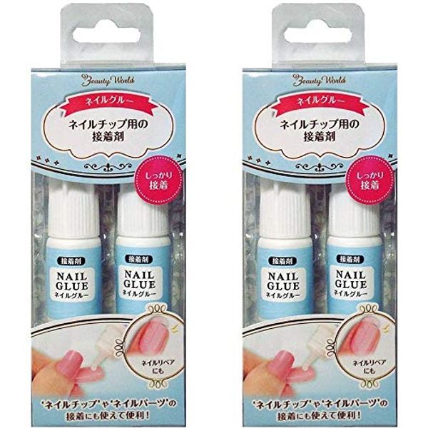 Nail Glue ANG400 Nail Tip Adhesive, Set of 2