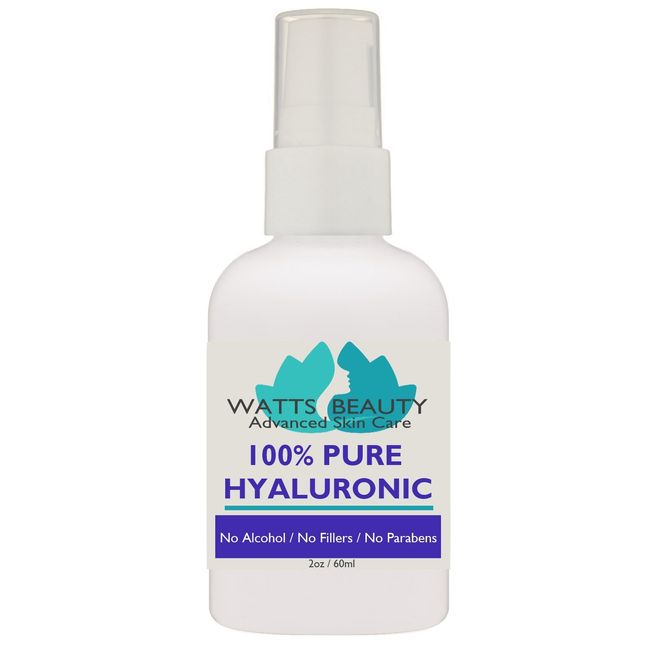 Anti Aging Wrinkle Filler of 100% Pure Hyaluronic Acid for Face - No Alcohol, No Parabens, Vegan & USA - Hyaluronic Levels Simply Decrease with Age Causing Sagging, Wrinkles, Dry Skin & Fine Lines