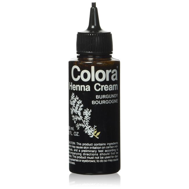 Colora Henna Creme, Burgandy, 2 Ounce