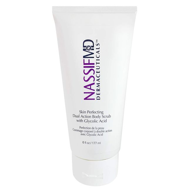 NassifMD Skin Perfecting Dual Action Body Scrub, 6oz