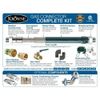 Krowne M7548K Gas Connector Complete Kit, 3/4"" x 48"""