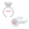 Eyelash Glue Holder, NATUCE 200 PCS Disposable Plastic Glue Rings Nail Art Polish Holders Tattoo Individual False Eyelash Extension Adhesive Pigment Holders Beauty Tool,Small Size