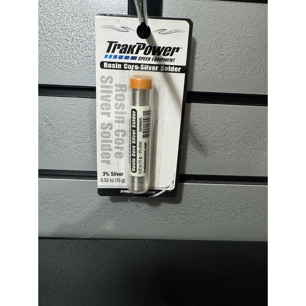 Trakpower TKPR0975 Rosin Core 3% Silver Solder 15g Tube