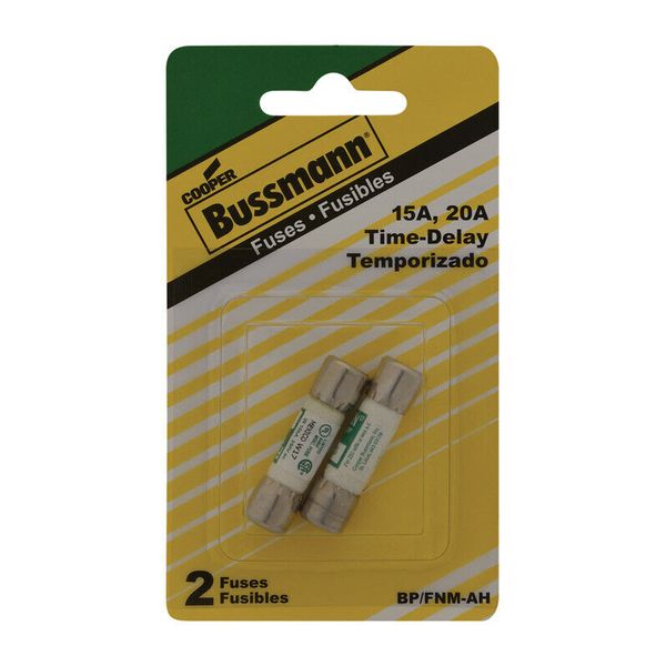 Bussmann BP/FNM-AH 20A 250V Cartridge Fuse Assortment 13/32 in. (Pack of 2)