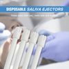 1000 (10 Bags)OneMed Disposable Dental Saliva Ejectors Evacuation Suction Tips