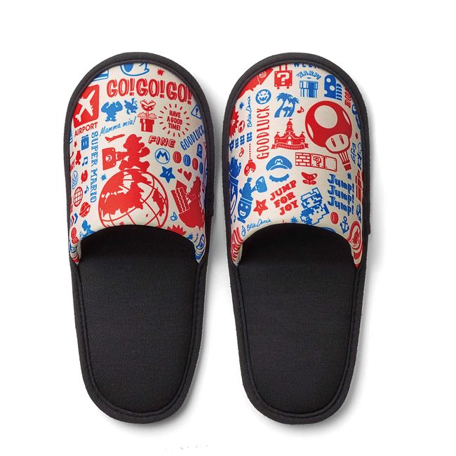 Mobile Slippers Super Mario (Original Travel Pattern)