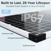 Upgraded 50W 12V Solar Battery Trickle Charger Maintainer with MPPT Controller
