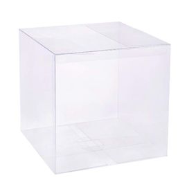 10Pcs PVC Clear Box Transparent Favor Boxes Clear Gifts Candy