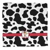 Personalized Cowprint w/Cowboy Washcloth