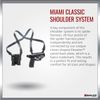 GALCO - Miami Classic Shoulder System for Glock 17, 19, 19X, 22, 23, 26, 27, 31, 32, 33, 34, 35, 45, Stoeger STR-9, Right Hand (Black)(MC224B)