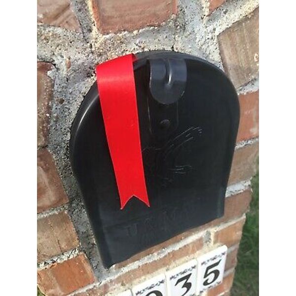 GREAT MAILBOX REPLACEMENT FLAG, MAILBOX FLAG  😃 😃😃QUICK & EASY + NO TOOLS!