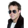 Bristol Novelty 80s Rock Star Aviator Sunglasses