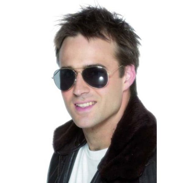 Bristol Novelty 80s Rock Star Aviator Sunglasses