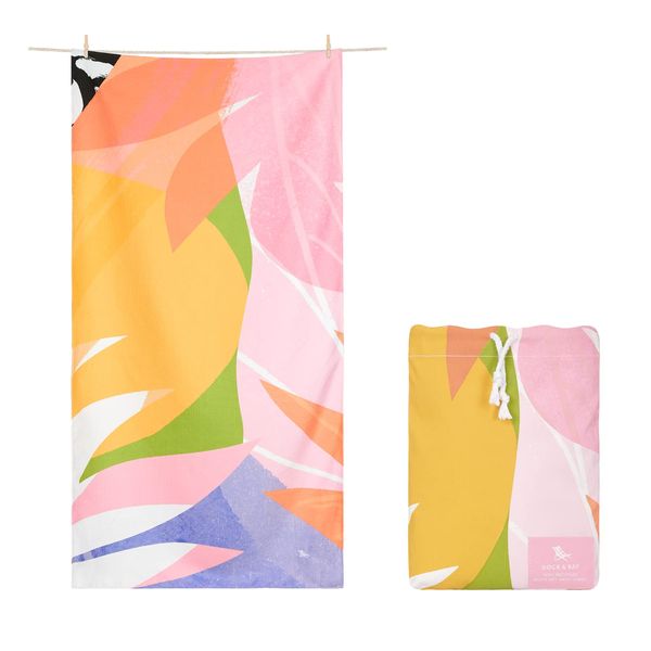 Dock & Bay Bath Towel - for Home - Quick Dry, Super Absorbent - Includes Bag - Retreat - Sinharaja Haven, Small (85x40cm, 33x16)