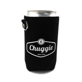 Beer Can Chuggie With Two Pockets, Holds Phone, Keys and Accesories, 3mm  Thick Neoprene (Blue, 1 Pack)