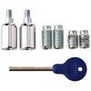Carlisle Brass SASH WINDOW STOP, Brass, 1 Set, 1 Item, 1 Piece