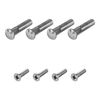CRL Chrome Sex Bolt Mounting Screws - DCSBCH