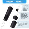 atnayo 2 Pcs Button Hook Zipper Pull Helper for One Hand and Elderly People