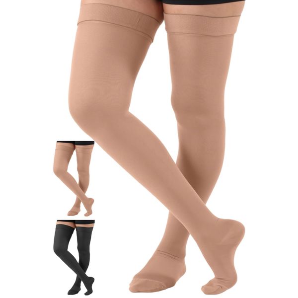 ABSOLUTE SUPPORT Support Hose For Women Compression 20-30mmHg, A203SW