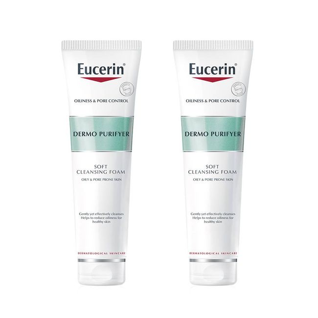 Eucerin Dermo Purifier Deep Cleansing Foam 150ml, 2 pieces