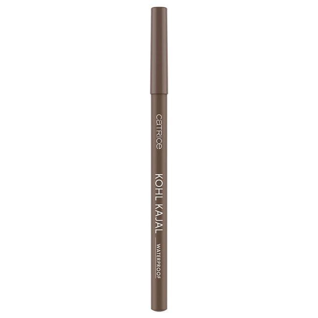 Catrice Kohl Kajal Waterproof, Nr. 040 Optic BrownChoc, braun, definierend, schimmernd, glänzend, vegan, wasserfest, Mikroplastik Partikel frei (0,78g)