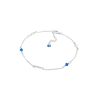 Elli Anklet 925 Sterling Silver Crystal