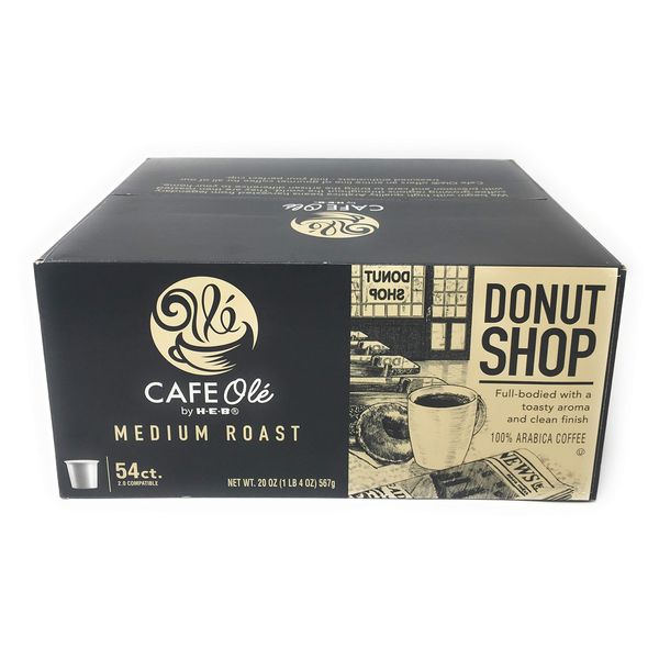 Cafe Ole Donut Shop Medium Roast Coffee by HEB