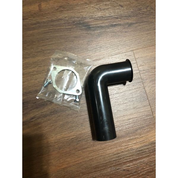 New GE Drain Elbow Kit for Garbage Disposal Includes 1.5" Drain Elbow and Flange