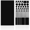 Flancci Led Light Blocking Stickers - Blackout Led Covers, Dim 50%80% 