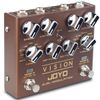 JOYO Effector VISION R-09 DUAL-MODULATION Stereo Dual Modulation Pedal
