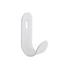 Savagrow 25Pcs Small Pegboard Hooks White Study Peg Hooks U Shape Wall Organizing Hanger Office Hanging Hooks
