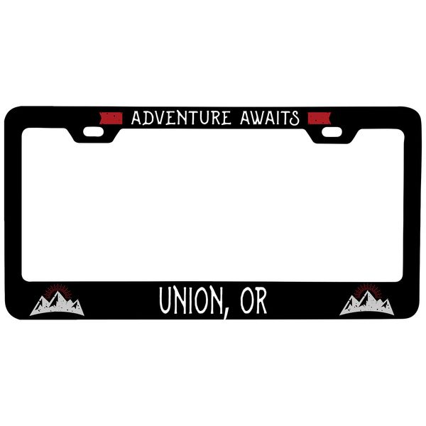 Union Oregon Vanity Metal License Plate Frame