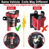 Ignition Coil & Spark Plug Wire Set for Chevy Silverado GMC 4.8L 5.3L 6.0L D585