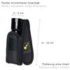tee-uu Single TAC Holster (schwarz)