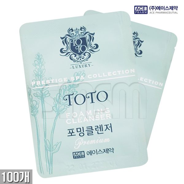 Ace Pharmaceutical Toto Premium Foaming Cleanser 3ml x 100 cleansing foam