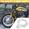 Motoforti CNC Fork Brackets Steering Damper Mounting Clamp Universal 53mm