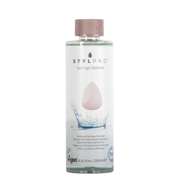 STYLPRO VEGAN SPONGE SPARKLE CLEANSER - 250ML