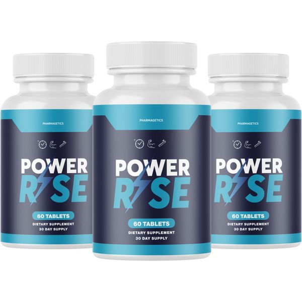 Power Rise - Male Vitality Dietary Supplement - 3 Bottles