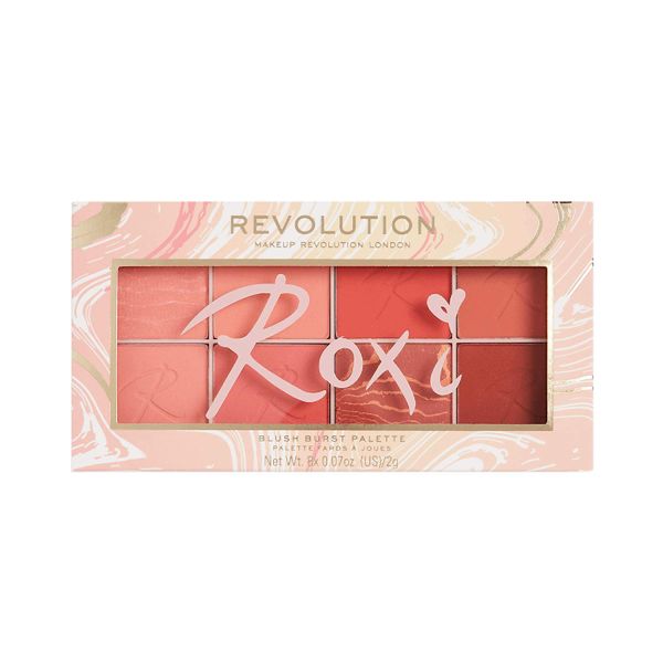 Revolution Beauty London, X Roxxsaurus, Blush Burst, Face Palette, 8 Shades, 16g