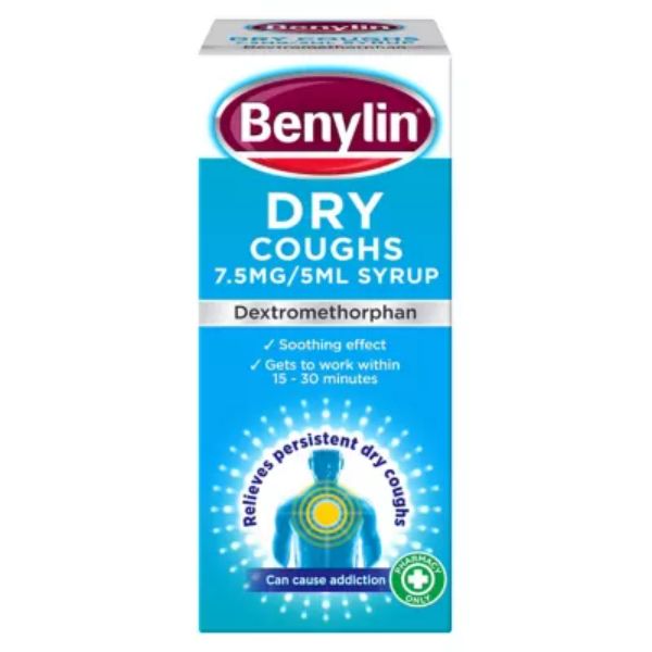Benylin Dry Coughs 7.5mg/5ml Syrup