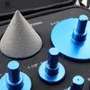 Diamond Drilling Bit Kit Hole Saw Set for Tile Granite Triangle Shank Hand Drill