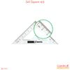 KOKUYO CAMLIN - 9Pcs Nouvel Maths Drawing Instruments Mechanical Pencil Precise Arcs