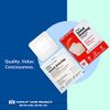 EVERLIT Island Dressing Bordered Gauze | Large Wound Care Bandage with Adhesive Border| Sterile, Soft & Highly Absorbent Medical Grade Dressing Pad (4x4 Inch (Pack of 50))