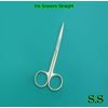 5 Iris Scissors 4.5" Straight Full Gold Surgical Instruments