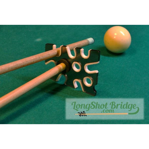 Pool Bridge Billiard Bridge made by LongShot - Mechanical Pool Bridge  V2 Smoke