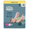2X ASDA Little Angels Size 3 Nappies 98 Pack