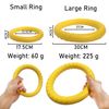 Agility Exercise Game - Interactive Dog Training Ring for Small to Large Dogs (Yellow)