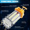 LED Temporary Work Light 100W Linkable Construction Jobsite Lamp for Tunnel Mine