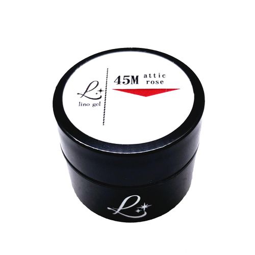 LinoGel Lino Gel Color Gel 0.2 oz (5 g) LED / UV Light Compatible 45M Attic Rose Professional Gel Nail Color Nail Gel Nail Color