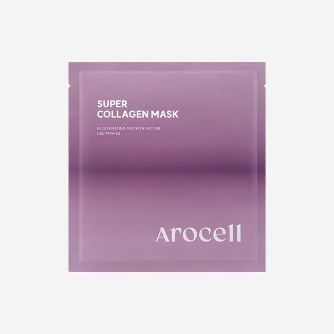 [Arocell] Super Collagen Mask Pack 43g 1 sheet (each sheet)